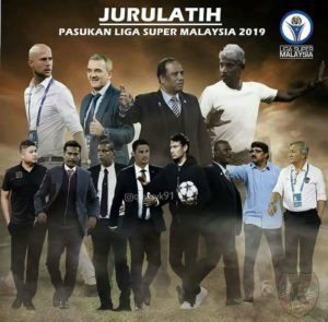 jurulatih liga super 2019, 