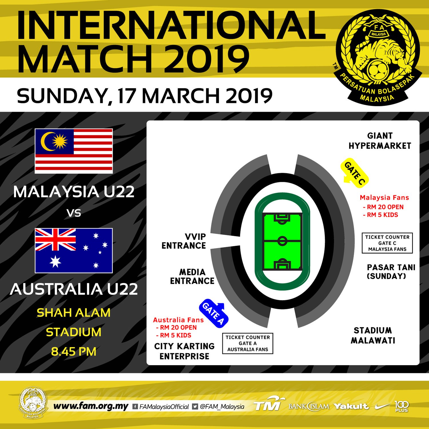 Live Streaming Malaysia U22 Vs Australia U22 17 3 2019 The Jdt Dot Com