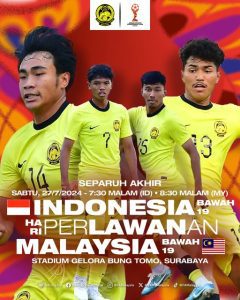 INDONESIA VS MALAYSIA AFF U19