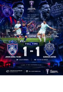 jdt 1-1 buriram